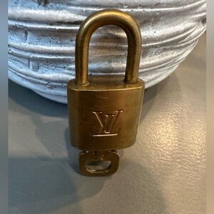 Louis Vuitton lock and key